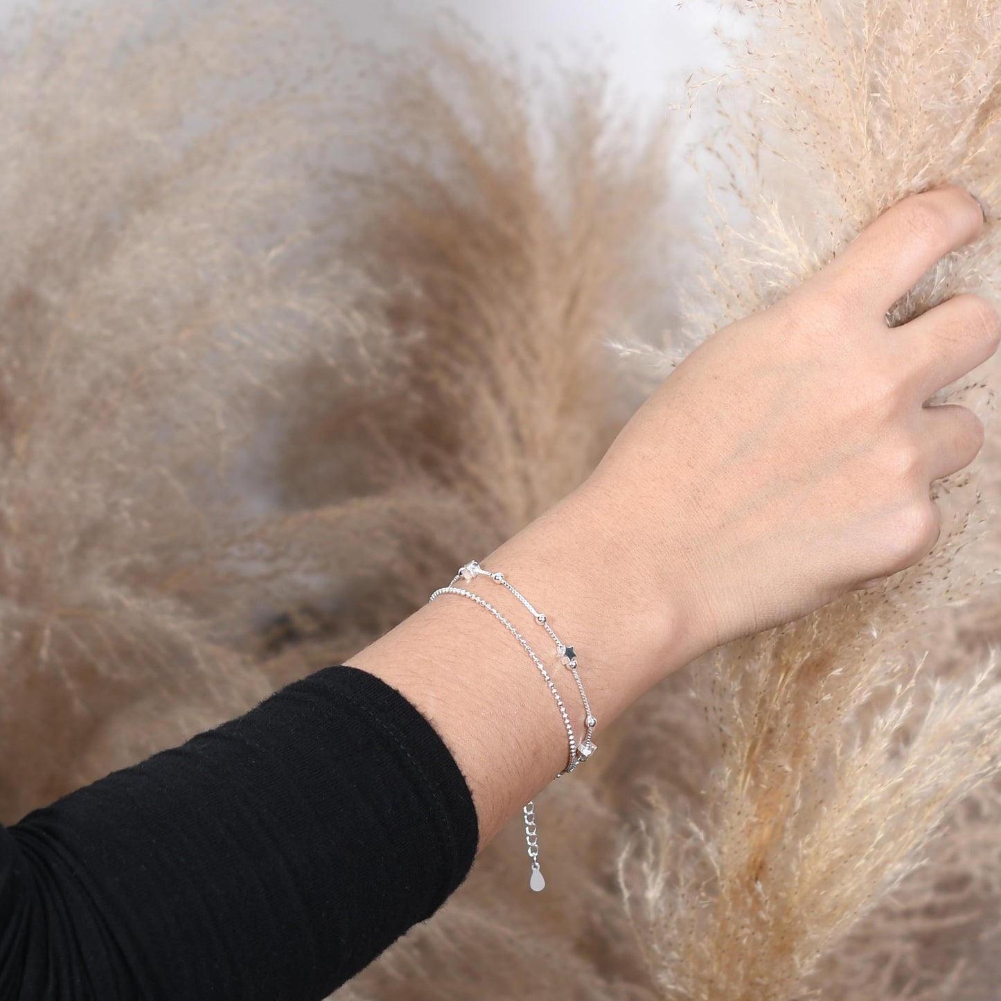 Double Layered Star Bracelet