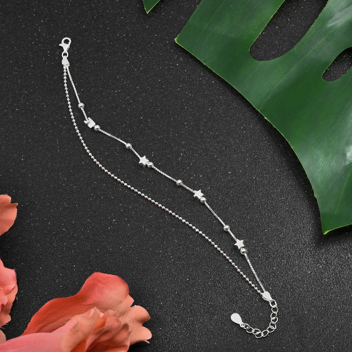 Double Layered Star Bracelet
