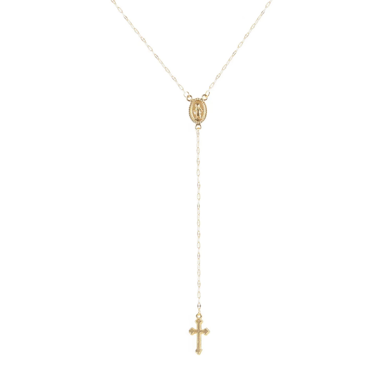 2024 New Fashion Vintage Christian Cross Bohemia Religious Rosary Pendant Necklace for Women Charm Jewelry Gifts