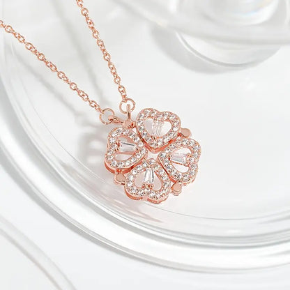 Clover Hearts Necklace