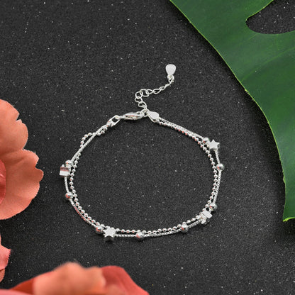 Double Layered Star Bracelet